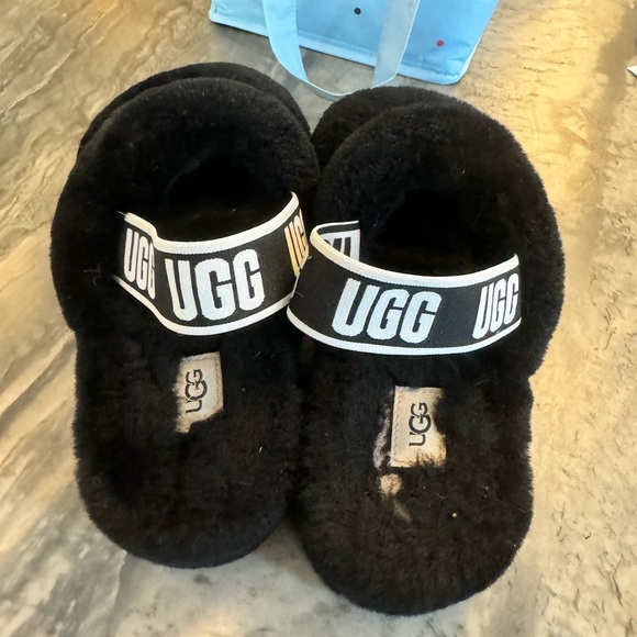 Fluff Yeah Ugg Slipper Sandals Size 7 - Picture 1 of 4